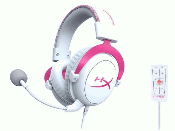  The Best Pink Gaming Headphone  HyperX Cloud II Gaming Headset