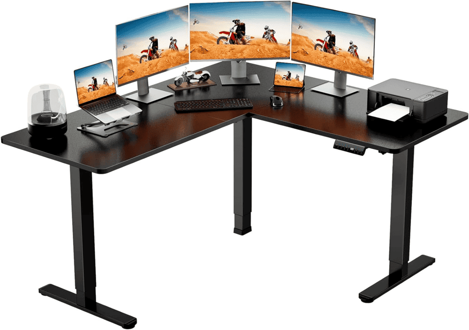 ErGear L-Shaped Electric Standing Desk