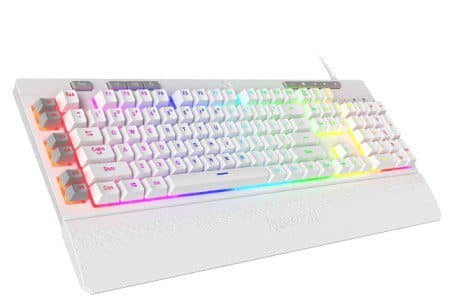 Redragon Shiva K512 Shiva White gaming keyboard techbyrr.com