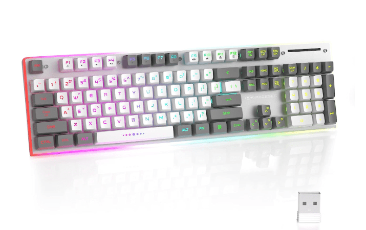  MageGee Portable 60% Mechanical Gaming Keyboard